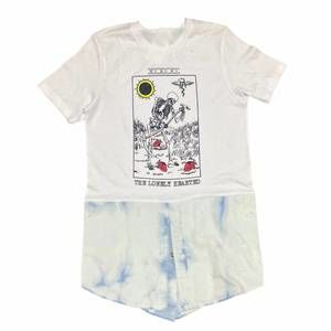 NEW BRIANWOOD men's lonely hearted tee in white